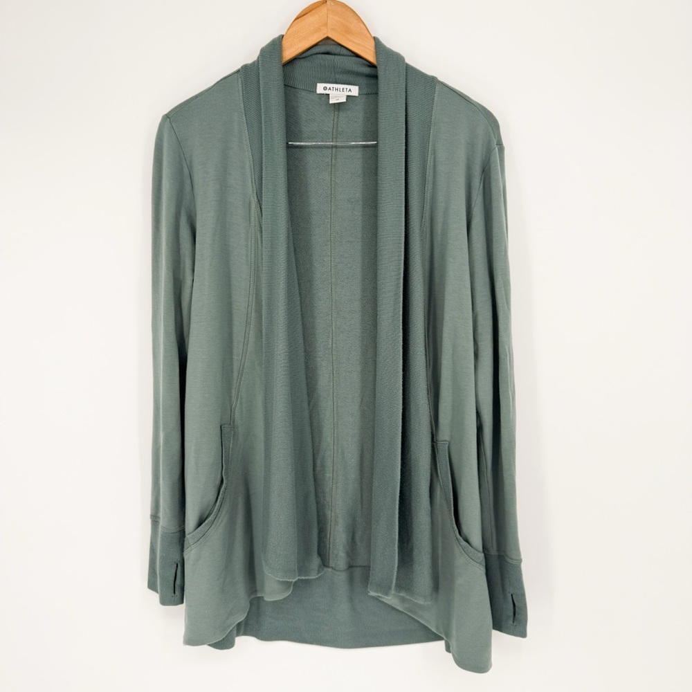 Athleta Pranayama Cardigan Size M - Picture 2 of 5